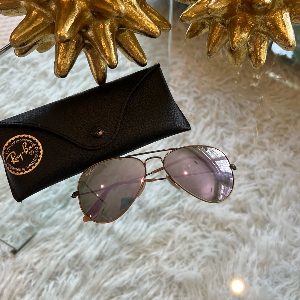 purple polarized ray-bans